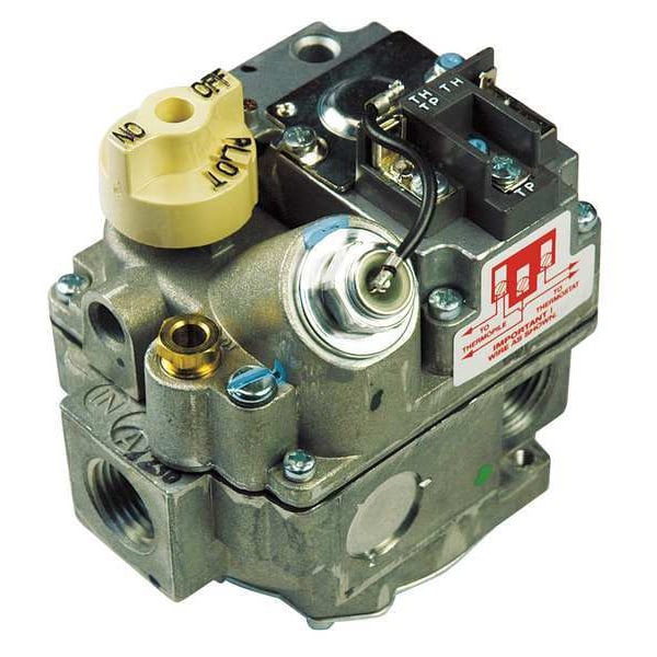 700-501 Robertshaw 1/2 in straight-thru gas valve for furnaces