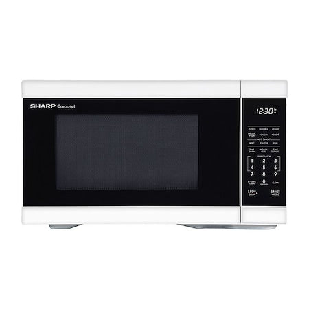 Sharp SMC1161KW MicrowaveOven, White, 1.1cuft, 20-5/8 in W