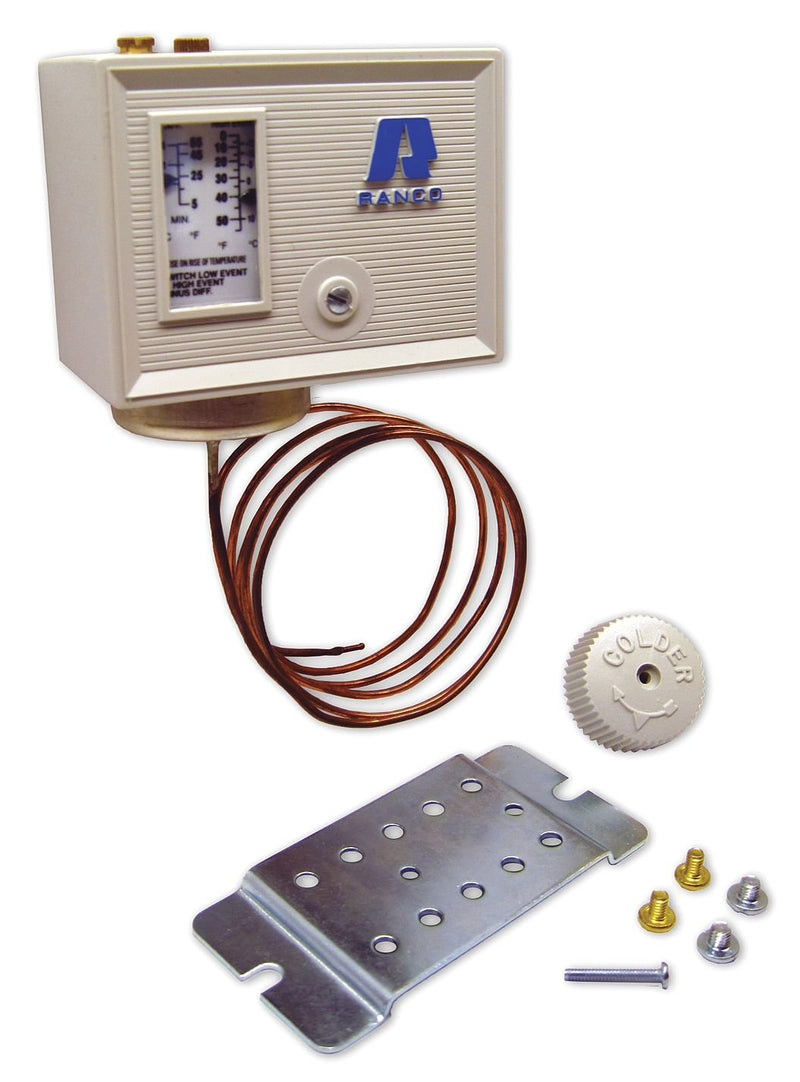 O10-1010 Robertshaw Temperature Control 0 to 55°F, 48 in cap cut-out