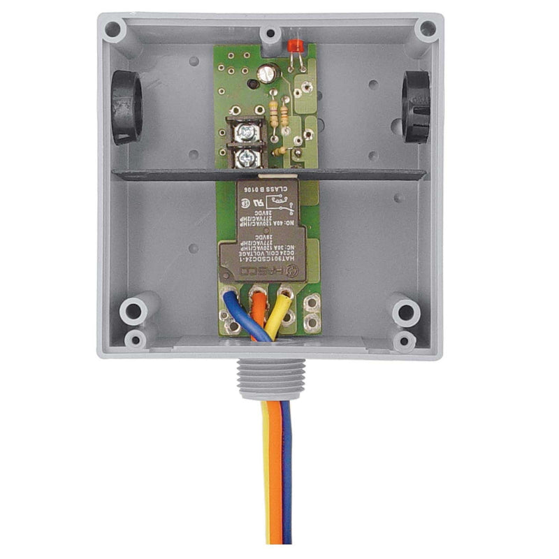 RIBT24B Functional Devices Enclosed Power Relay SPDT 24V
