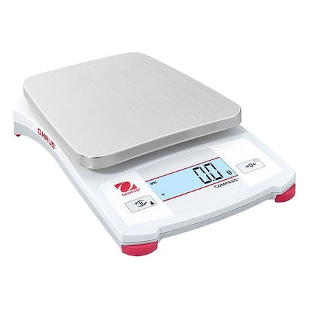 Ohaus CX1201 Industrial Balance, Backlit LCD, 0.1 g