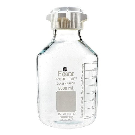 Foxx Life Sciences 1551033-FLS Jug, Borosilicate Glass, 368.3 mm H