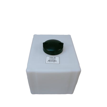 Norwesco 60521-DS Utility Tank, 15 in, White, 14 in