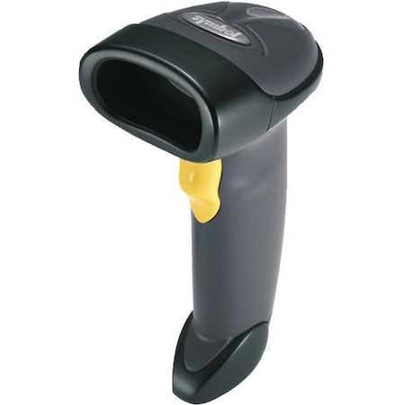 Zebra LS2208-SR20007NA Handheld Scanner, Black, 1D Scanner