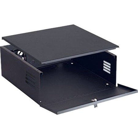 Video Mount Products DVR-LB1 DVR lock box with lock and fan