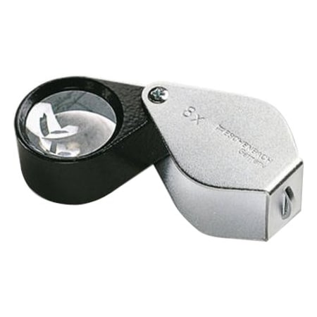 Eschenbach Optik Gmbh 1176-6 Handheld Magnifier, 23 mm, 24D, Chrome