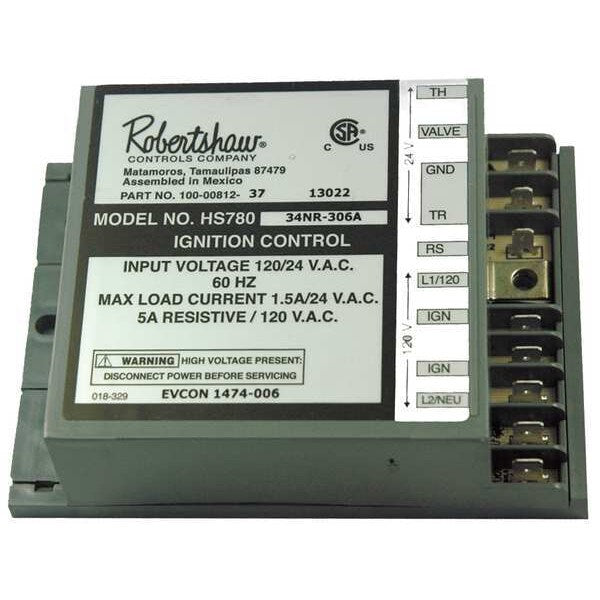 780-787 Robertshaw Hot Surface Igniter (Ignition Control) for Natural Gas