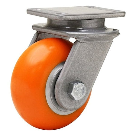 Hamilton S-EN-42EMB-MCB Plate Caster, Steel, Swivel