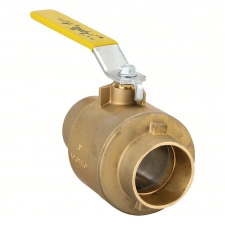 Apollo Valves 77F24001 Manual 2-Way Ball Valve, Sweat, Brass
