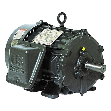 U.S. Motors JF61 Three-Phase Motor, 5 HP, 184T Frame, 200V, 208V, 230V, 400V, 460V Voltage, 3,525 Nameplate RPM