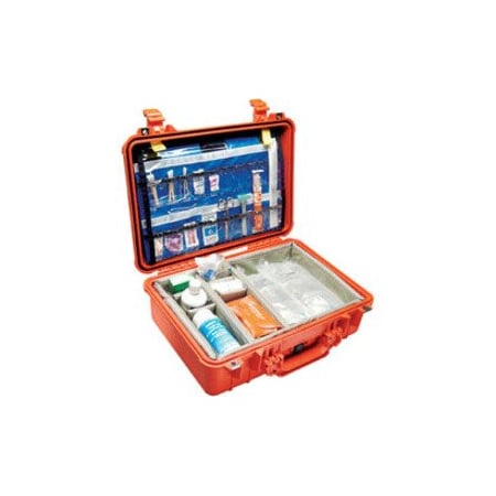 Pelican 1500-005-110 Protector Case, Polypropylene, 20 21/32 in L, 17 13/64 in W, Black
