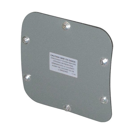Canarm R-B-3250043-GREY Blower Drain, Steel, 8 in Overall H.