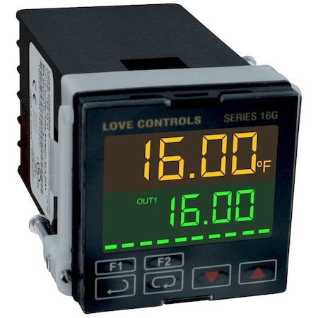 Dwyer Instruments 16G-23-11 Digital Temperature Controller, 48 mm L