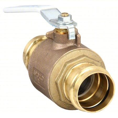 Apollo Valves 77WLF10801A Manual 2-Way Ball Valve, Press, Bronze