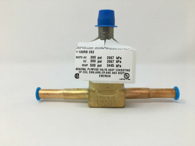 806754 Copeland 1/2 inch Ball Valve with Access Valve