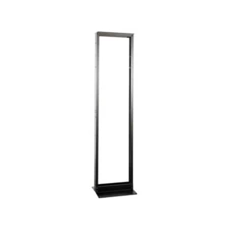 Hubbell Premise Wiring HPW84RR19 Rack, Freestanding, Aluminum, 7 in H, 19 in W