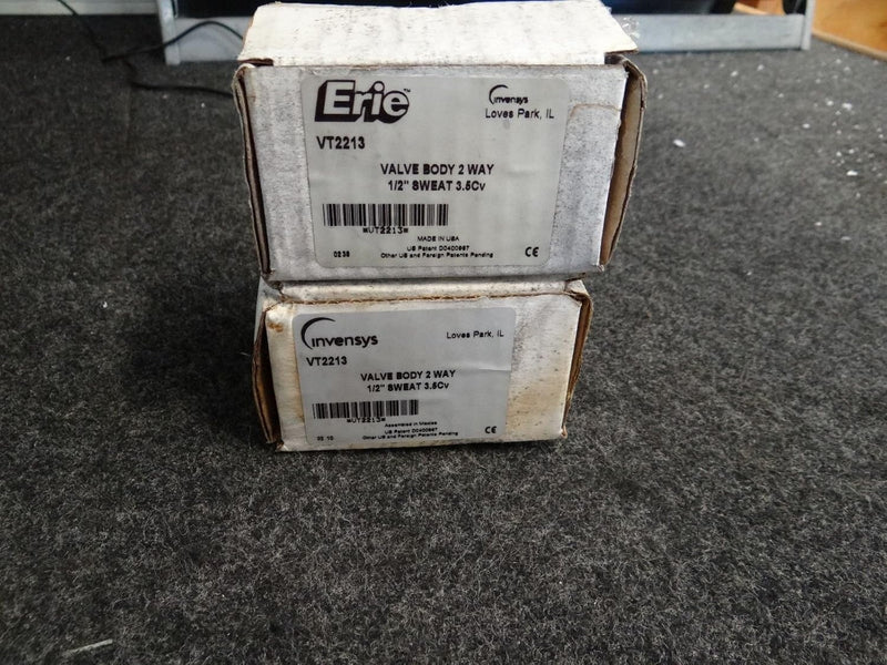 VT2213 Schneider Electric 2-Position Zone Valve Body, 2-Way Sweat Connection