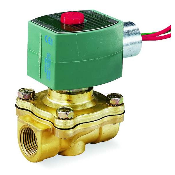 8210G095 Asco Two-Way Normally Closed Solenoid Valve, 3/4 in NPTF