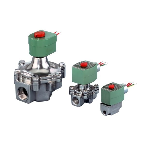 8215A090CSA Asco 2-1/2 in NPT 2-Way N.C. solenoid valve