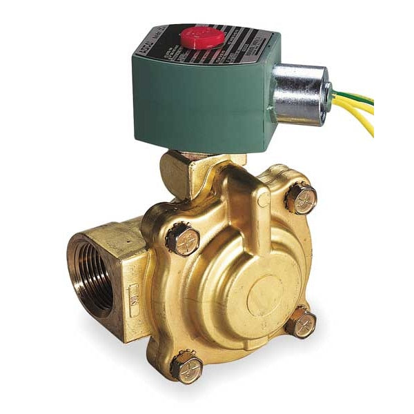 8220G009 Asco 2-Way Normally Closed Solenoid Valve, 1-1/4 in Pipe Size, 120V AC