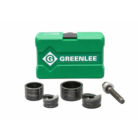 Greenlee 7237BB 5 Piece Hydraulic Punch Driver Set, 10 ga.