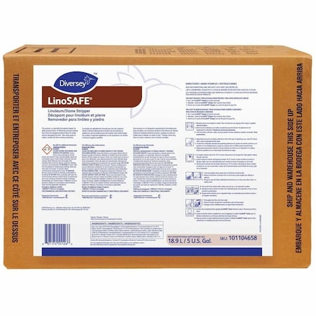 Diversey 101104658 Linoleum/Stone Stripper, 5 gal