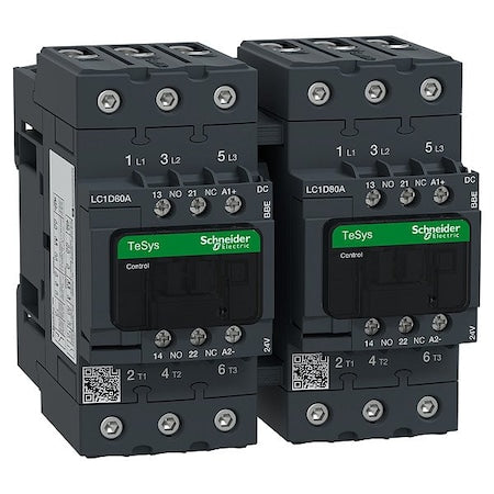 Schneider Electric LC2D80ABBE TESYS D REVERSING CONTACTOR-3P-AC3- lt/