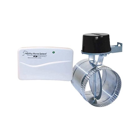 Field Controls FAV-12 Motorized Damper, Flat Blade, 2 in wc