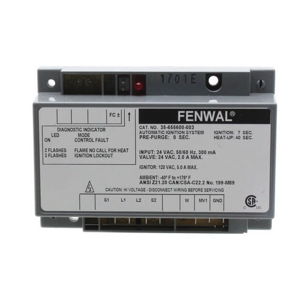 832-006 Robertshaw 24V Hot Surface Ignition Control