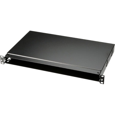 Pannet FMT1 Rack, Fiber mount Tray, 1RU, Black
