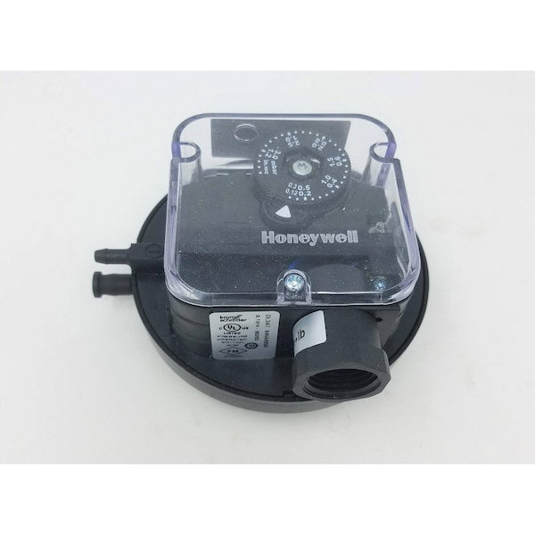 84444950 Honeywell Kromschroder Draft Inducer Pressure Switch, 0.12-1.2 inwc adjustable range