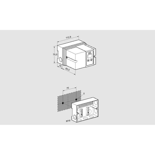 84621430 Honeywell Kromschroder Automatic burner control unit