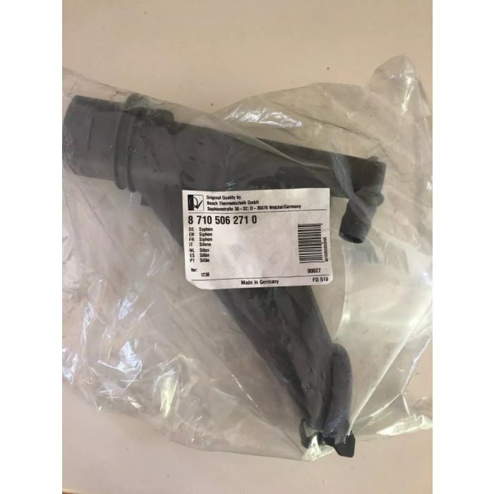 87105062710 Bosch Siphon for Water Column (WBC) 35C RN Gas Boiler