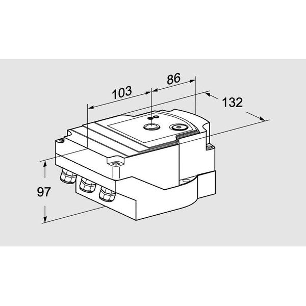 88300088 Honeywell Kromschroder Electronic Actuator Auxiliary Input