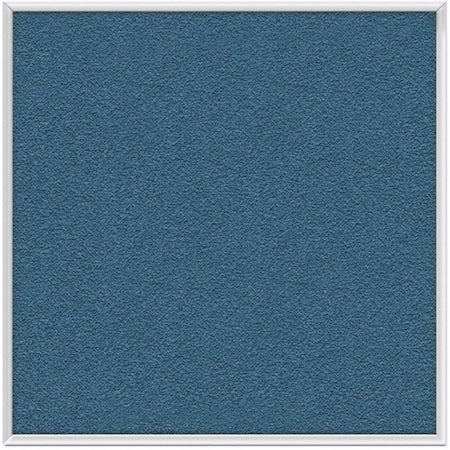 Ghent AV44-193 Bulletin Board, 48-1/2 in. H, Silver
