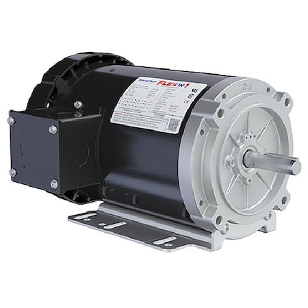 Leeson 056T34F15672 Three-Phase General Purpose Motor, 1 1/2 HP, 56HC Frame, 575V Voltage, 3,450 Nameplate RPM