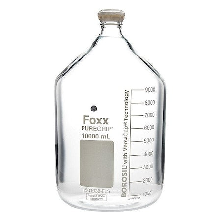 Foxx Life Sciences 1501040-FLS Glass Lab Media Btl, Boro Gls, 503 mm H