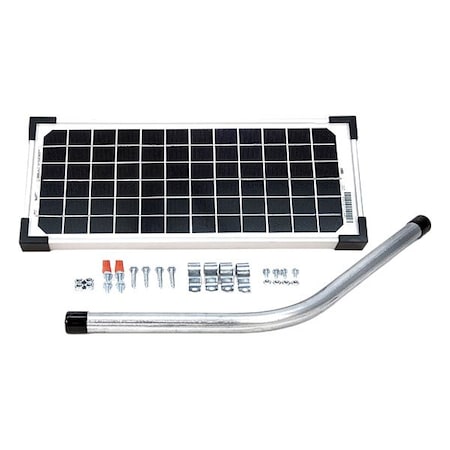 Mighty Mule FM125 Solar Panel Kit, 12V DC, 22 in. L, 15 in. W