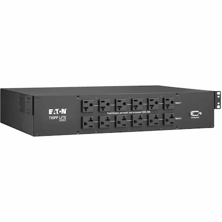 Tripp Lite PDUMNH30AT2 PDU, 10 ft Cord L, 3 3/8 in H, 30 A