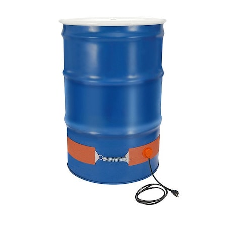 Tempco DHR00010 DrumHeater, 64 in L, SiliconeRubber, 115V AC