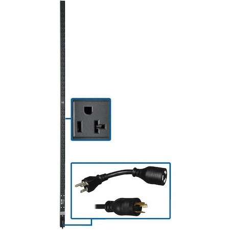 Tripp Lite PDUV20-72 PDU, 15 ft Cord L, 72 1/2 in H, 16 A