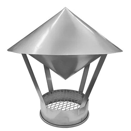 Nordfab 8010007077 Weather Cap, Stainless Steel, 18 ga Thick