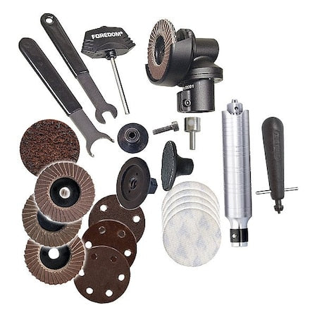 Foredom AK69130 Angle Grinder Attachment Kit, 2 in, w/ H.30 Chuck-Style Handpiece, For 2 in Discs/Wheels