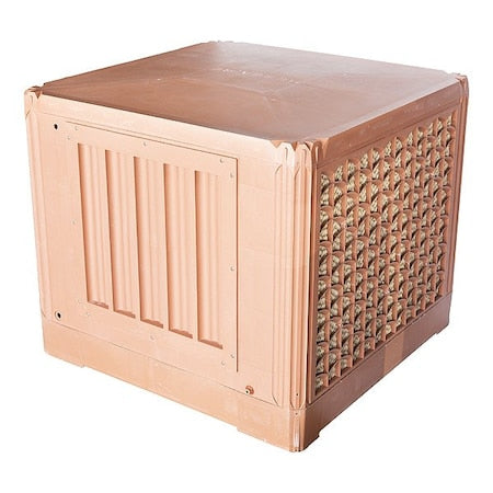 Hessaire DX4800D Ducted Evaporative Cooler, 4,800 cfm, 2,000 sq ft, 8 gal, 1/2 hp, Direct