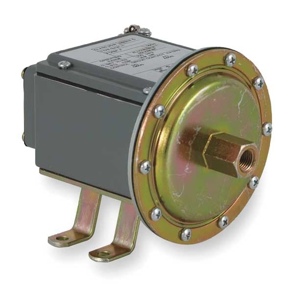 9016GAW1 Schneider Electric Vacuum Switch, 1NO/1NC, 0 to 28.7 in Hg Range