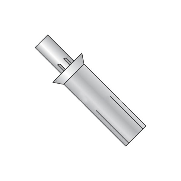 903478 Global Drive Pin Rivet, Countersunk Head, Aluminum Body, 5/32 in Dia. x 3/8 in L