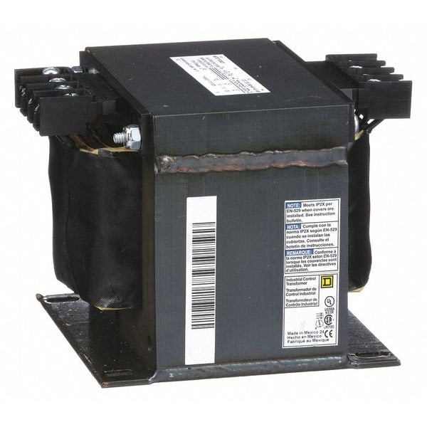 9070T1000D1 Square D Control Transformer, 1 kVA, 120V AC Output
