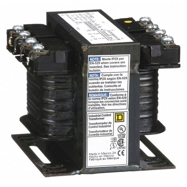 9070T100D1 Square D Control Transformer 100 VA, 120V AC output