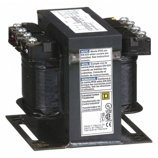9070T200D1 Square D Control Transformer, 200 VA, 120V