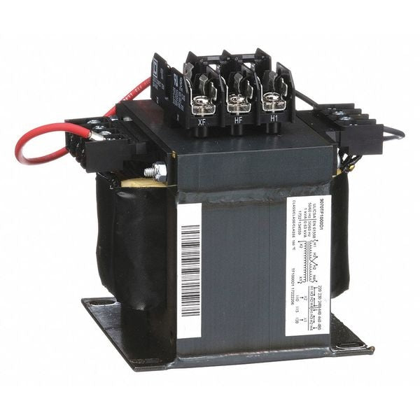 9070TF1000D1 Square D Control Transformer, 1 kVA, 240/480V to 120V